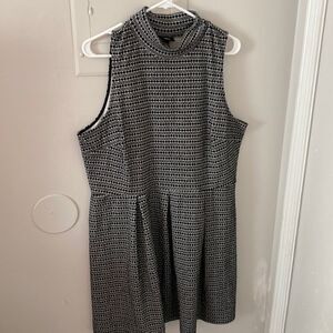 Mossimo black and white mock neck dress. Never worn!